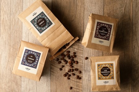 自家焙煎コーヒー豆（4種セット） 100g×4パック_0003-001-T03