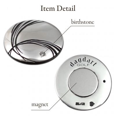 ふるさと納税 神戸市 銀製 ゴルフマーカー×グリーンフォークセット キュービ マグネット付き 神戸市 MS-050-055 |  | 01