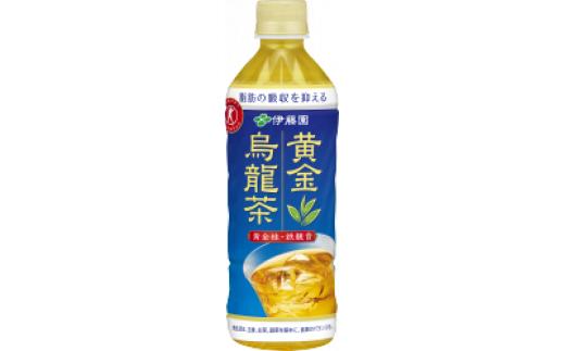 
伊藤園　【特保】黄金烏龍茶「500ml×24本」
