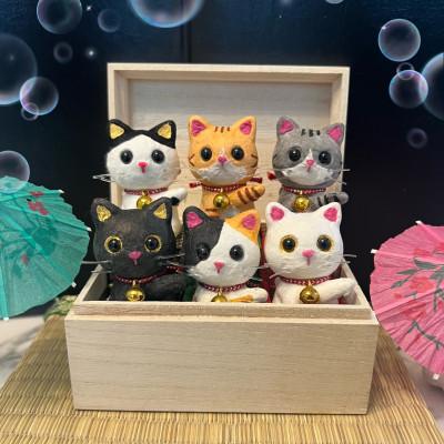 ふるさと納税 東秩父村 笠山猫6匹セット(シバ・ともにゃん・よしにゃか・はっちぃー・ひめにゃん・たかにゃん) |  | 01