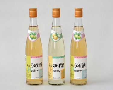 秩父リキュール　秩父うめ酒（ざけ）、秩父ゆず酒（ざけ） No.379