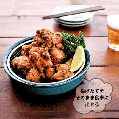ふるさと納税 三条市 ダイニングバスケット2P 揚げ物皿 クーラーディッシュ 網付き皿 陶器[kdep]【015S177】 |  | 02