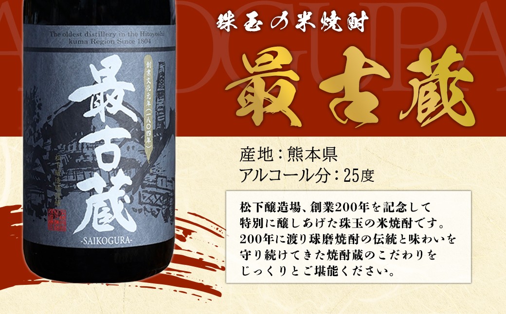 水上村2蔵元 8種 贅沢飲み比べセット