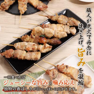 ふるさと納税 恵庭市 こな雪とんとんぶた串×北海道産親鶏のもつ串セット【810021】 |  | 02