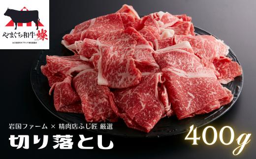 やまぐち和牛燦（きらめき）切り落とし（400g)　【A4等級以上】【山口県平生町産】【冷凍】【黒毛和牛】