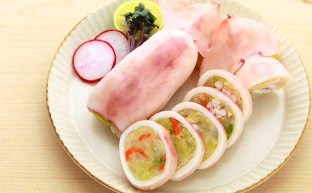 焼ほたて・いかずしセット（焼ほたて3P・いかずし2P）