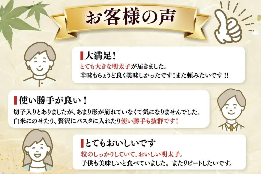 【明太子】訳あり 明太子 うちのめんたい 切子込 300g