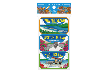 OKINAWAミント缶　9缶コンプリートセット｜沖縄 沖縄県 海 渡嘉敷島 座間味島 宮古島 首里城 石垣島 竹富島 ミント缶 ミント タブレット 沖縄限定 人気 定番 お土産 贈り物 ギフト セット