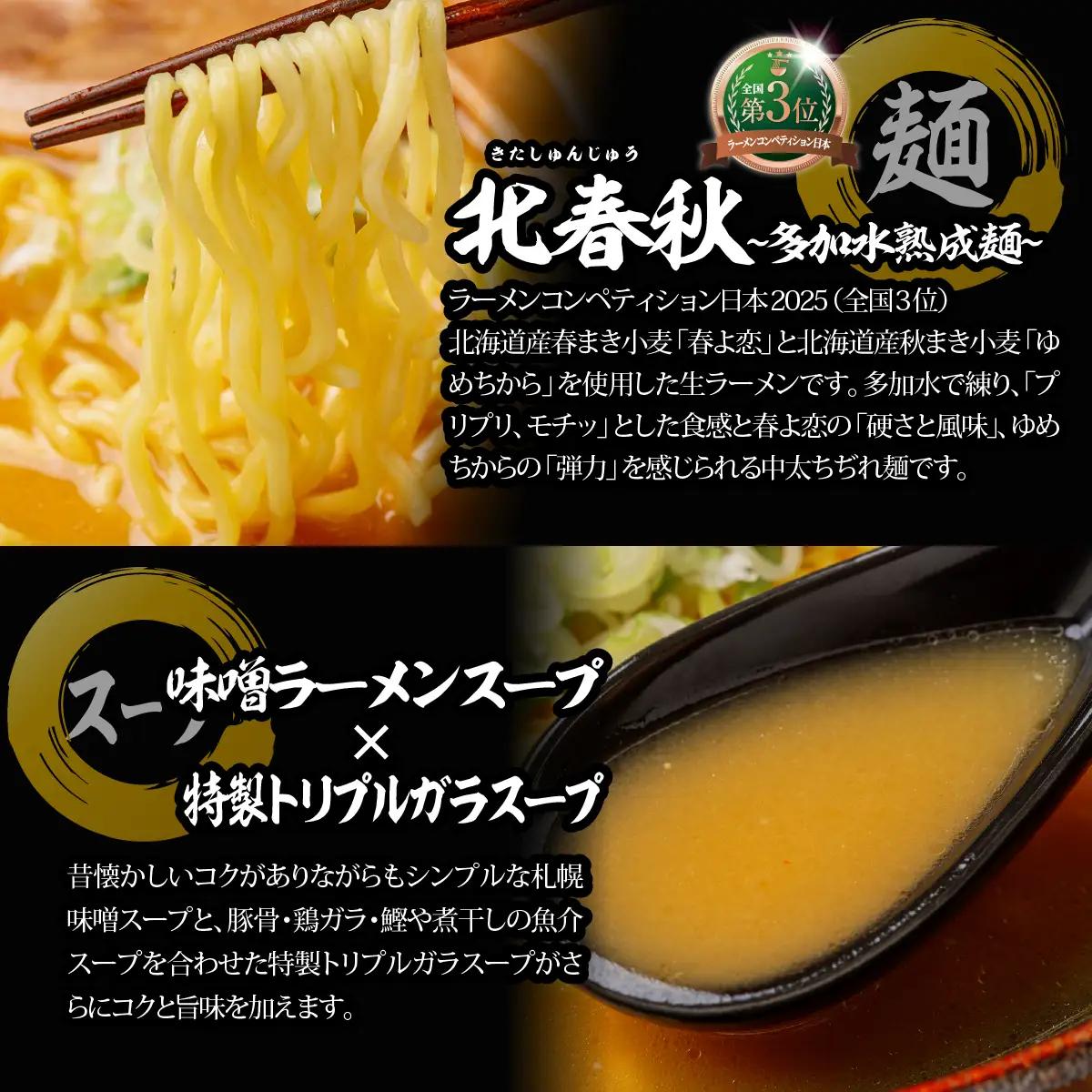 【品評会受賞麺】ラーメン・つけ麺 計６食セット(カレーつけ麺２食、味噌ラーメン２食、懐かし醤油ラーメン２食) MROV037