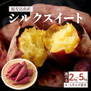 【ふるさと納税】【 先行受付 】しっとり食感！ シルクスイート | ふるさと納税 さつまいも2kg 5kg 鹿児島 大崎町 さつまいも サツマイモ 熟成 芋 お芋 やさい ご家庭用