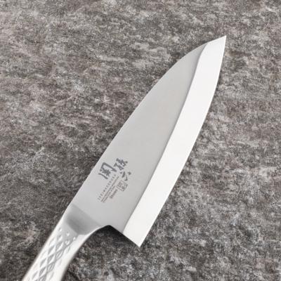 ふるさと納税 関市 <オールステンレス和包丁・食洗機可・一体構造> ■ 関孫六　匠創　出刃(右利き用)150mm ◇貝印 |  | 01