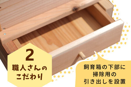 日本ミツバチ用飼育箱 日本 ミツバチ 飼育 巣箱 蜂 蜂蜜 ハチミツ 養蜂 日本ミツバチ 40500円