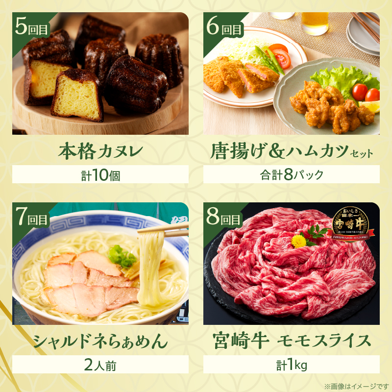 ≪12か月お楽しみ定期便≫都農町定期便(竹) _T999-0091【肉 加工品 デザート 国産 人気 ギフト 食品 自家製 簡単調理 贈り物 お土産 送料無料 プレゼント】