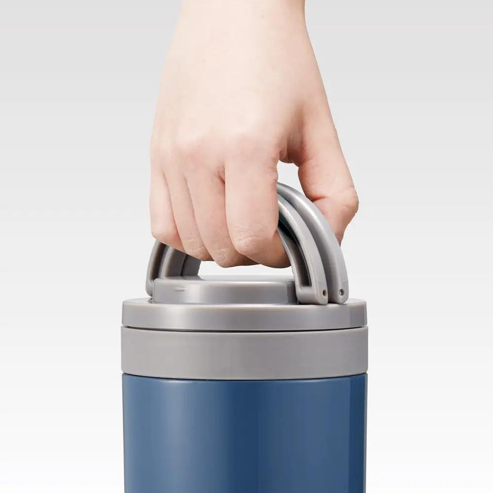 スープジャー 500ml ブルー デリカポット 9-038
