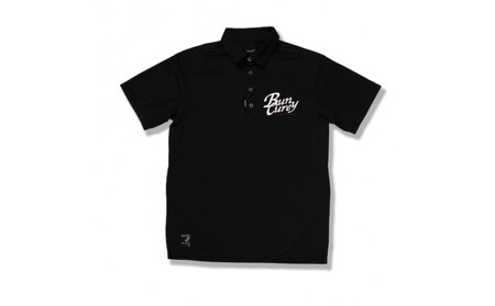 BUNCUREY　ゴルフウェア　半袖ポロシャツ（BM23SS-01-001）ブラック／サイズ3