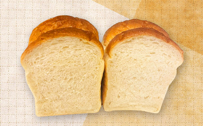 【全6回定期便】食パン1斤 3個セット パン 食パン 冷凍 国産 朝食 島根県雲南市/有限会社三ツ和 [AIDE009]