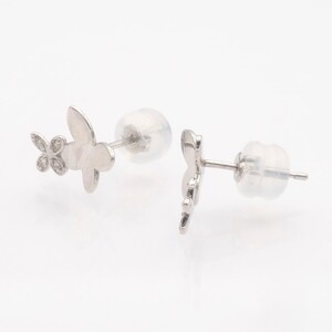 PT900 0.04ct ダイヤモンド ピアス　FFP-000340