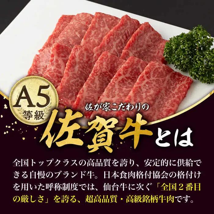 【3回定期便】 佐賀牛 モモ焼肉用 600g 焼肉 [UBH071]
