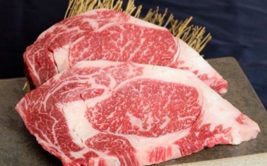 【お中元対象】【数量限定】熊本 和牛 あか牛 ロースステーキ 約200g×2枚 【有限会社 三協畜産】 [AYCQ008]