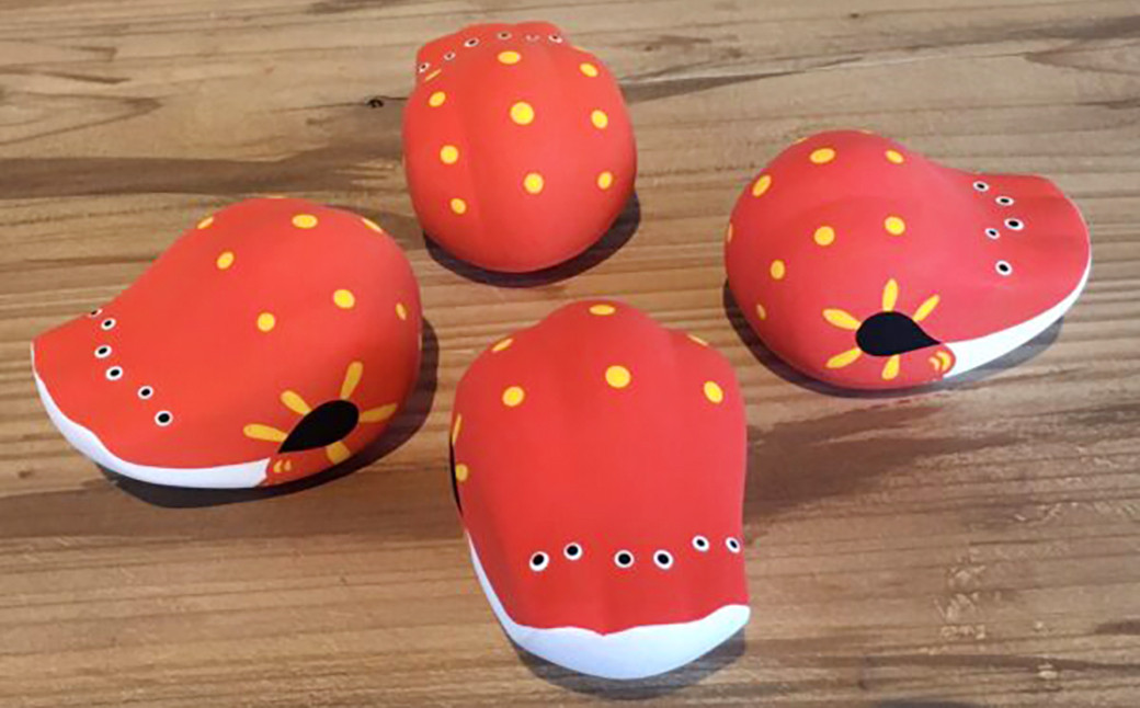 くるまエビ 天草土人形 伝統工芸品 置物