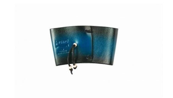 
                  jaCHRO CUP SLEEVE （青） |  皮 革 漆 信州 コーヒー 珈琲 カフェ カップスリーブ 休憩 長野県 塩尻市
                