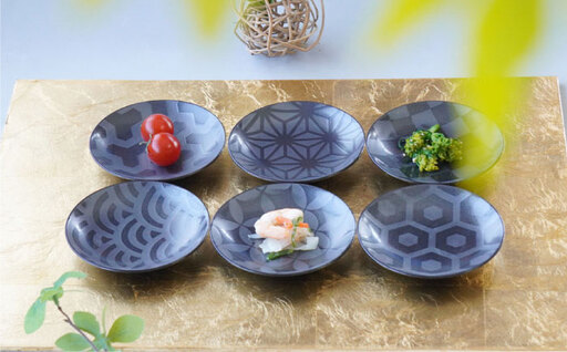 【波佐見焼】nippon 小皿 6枚セット【和山】[WB195]