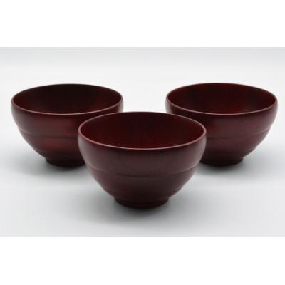 ふるさと納税 海南市 キッズ椀　茜　3個入り　A-4100　 | 