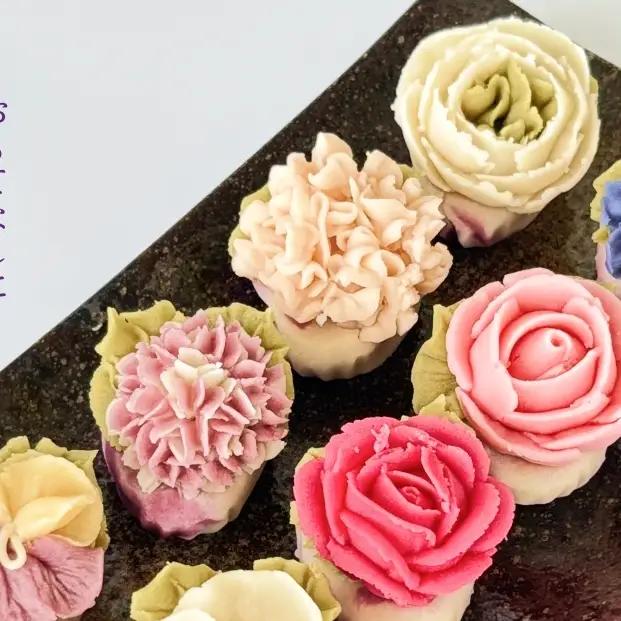 花日和 あん花練り切り 8個入 セット 練り切り 和菓子 手作り 生菓子 スイーツ 贈り物 ギフト ご褒美 かざみどり 宮城県 石巻市