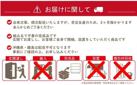 A4書類ケース3段　ヨコ型　ハンドブラウン色