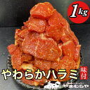 【ふるさと納税】熟成牛 やわらかハラミ味付 1kg 200g×5パック＜お肉のスーパーやまむらや＞※着日指定不可