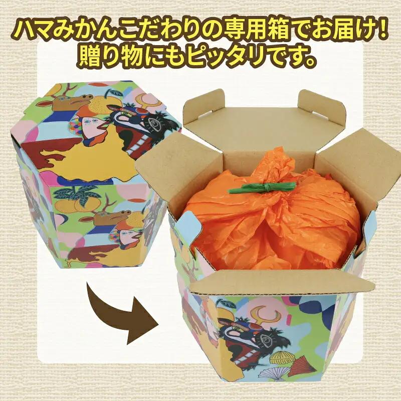 甘平 高級柑橘 2kg 贈答用 甘平 ハウス栽培 ハマみかん B020-075006