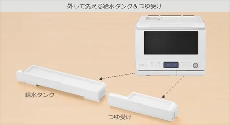 【ヘルシーシェフ「過熱水蒸気」オーブンレンジ 】MRO-W1D(W)