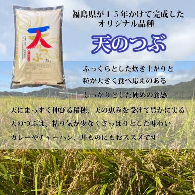ふるさと納税 西郷村 農家直送!【令和7年産】天のつぶ　精米5kg　一等米!　 |  | 01