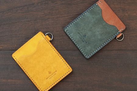 入れたまま使える ICカードケース【全18色】 10 ターコイズイエロー