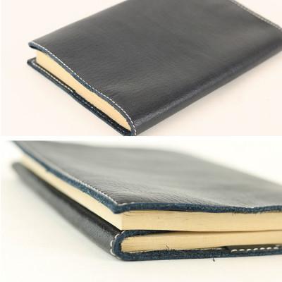 ふるさと納税 大和郡山市 Native Creation ブックカバー NC3713 BLACK  姫路レザー |  | 01