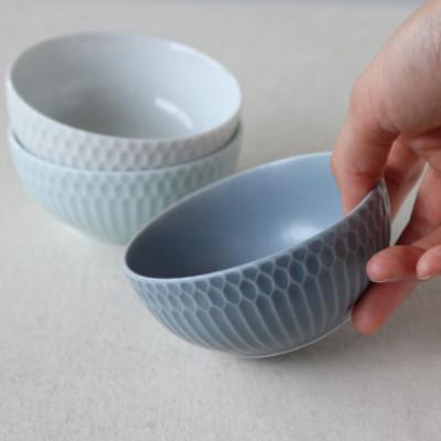 ふるさと納税 瑞浪市 【4枚SET】美濃焼 さざなみ 10小鉢 白 9.7×4.4cm 200cc ボウル |  | 02