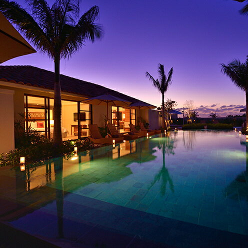 【ふるさと納税】ジ・ウザテラスビーチクラブヴィラズ＜商品券150万円分＞