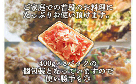 ＜【5月発送】宮崎県産ブランド豚こま肉 3.2kg＋タレセット＞【c476_tf_x3-may】