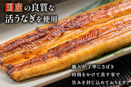 うなぎ 国産 蒲焼 4尾 うなぎ(計520g)