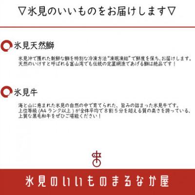 ふるさと納税 氷見市 【寒ブリ使用!】氷見産天然ぶり・氷見牛で氷見しゃぶしゃぶセット |  | 03