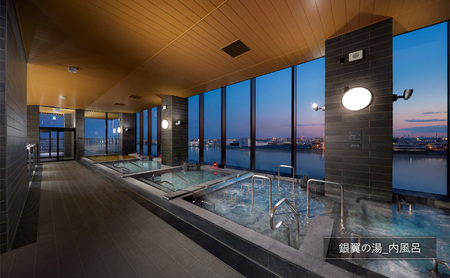 展望天然温泉 泉天空の湯 羽田空港 温泉入浴券 2名様分 チケット 入浴券 温泉 天然温泉 露天風呂 炭酸泉 ジェットバス サウナ 岩盤浴 ボディケア 富士山 羽田