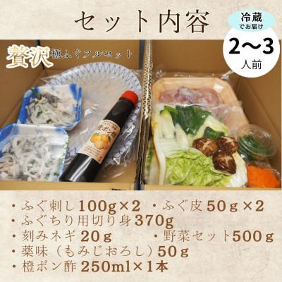 ふるさと納税 桂川町 冷蔵で完結!名店やますいの『贅沢』極ふぐフルセット 2〜3人前 |  | 01