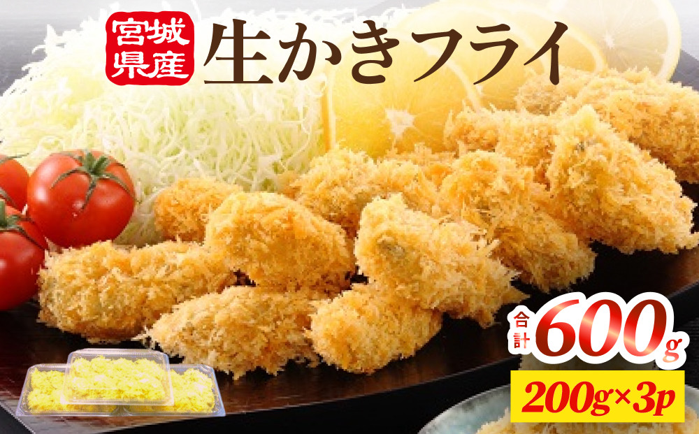 
            期間限定　生かきフライ3パックセット 冷蔵 牡蠣 カキ カキフライ 海鮮 貝 おかず おつまみ 揚げ物 簡単調理
          