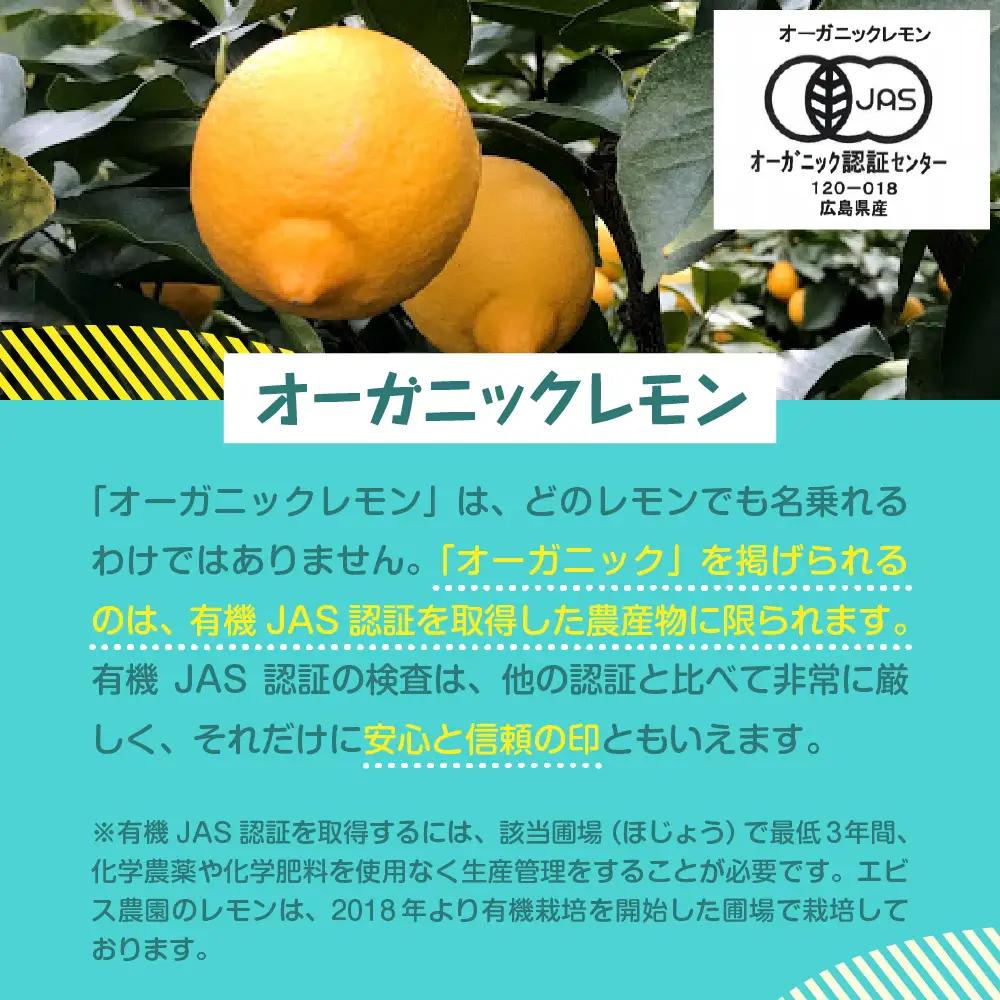 先行受付 2026年11月上旬～発送 国産オーガニックレモン約2kg