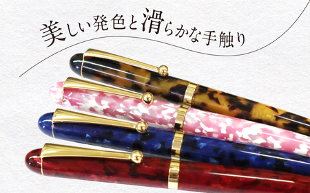「大西製作所」本格手作りボールペンスリム（赤）