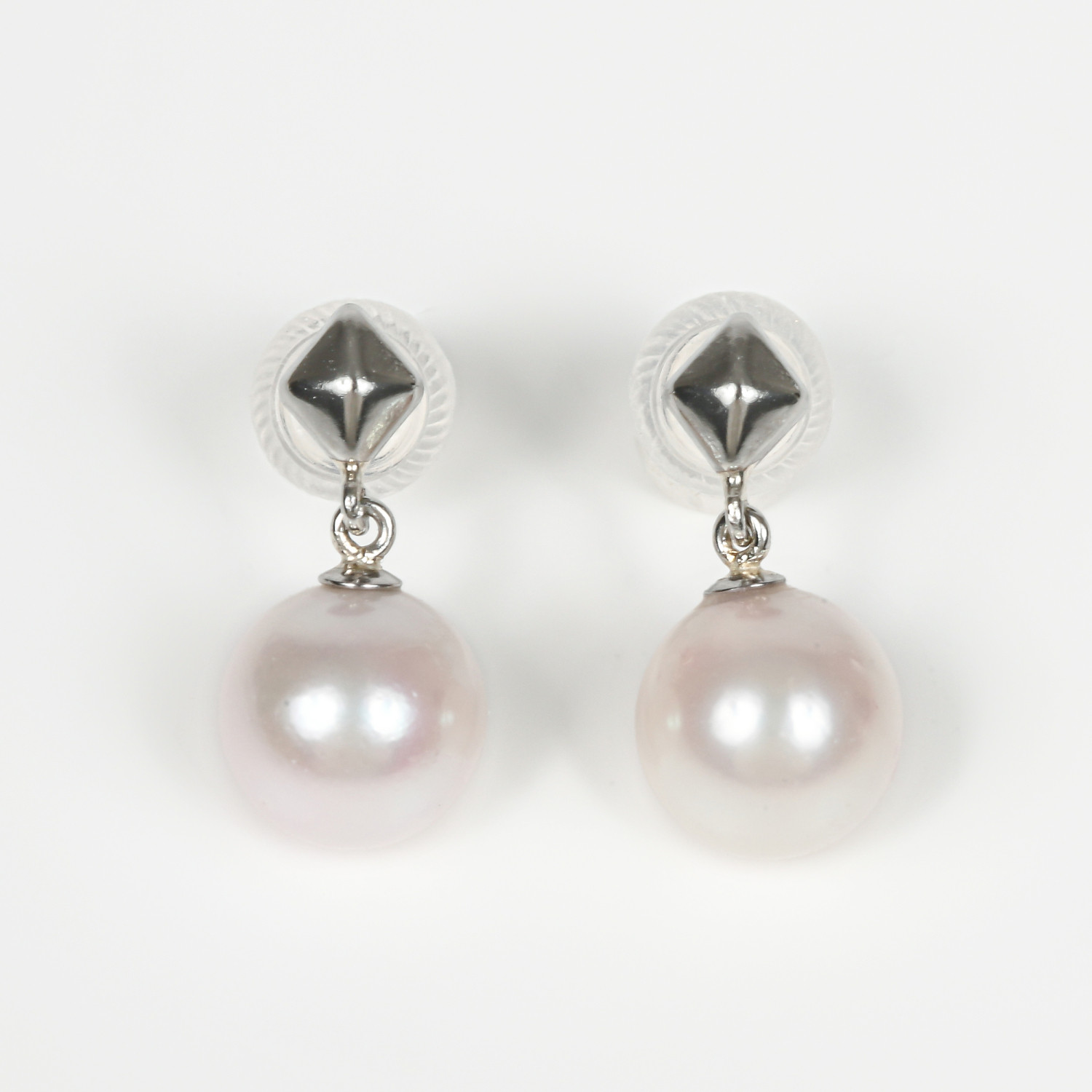 
            1787　プラチナあこや本真珠ピアス　スクエア プラチナ ピアス あこや真珠 本真珠 伊勢志摩　伊勢市 アクセサリー フォーマル カジュアル ジュエリー かわいい ギフト スクエア
          