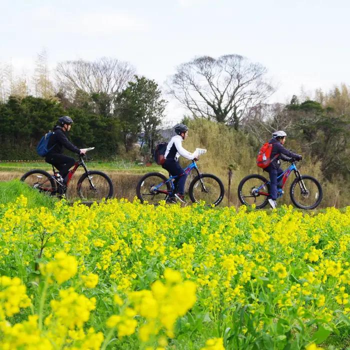 【かもちゃり＋】里山・里海RIDE『E-MTB（マウンテンバイク）』４時間レンタル利用券（大人１名）／《千葉県鴨川市》レンタサイクル 電動アシスト自転車 サイクリング 自転車レンタル サイクリング体験