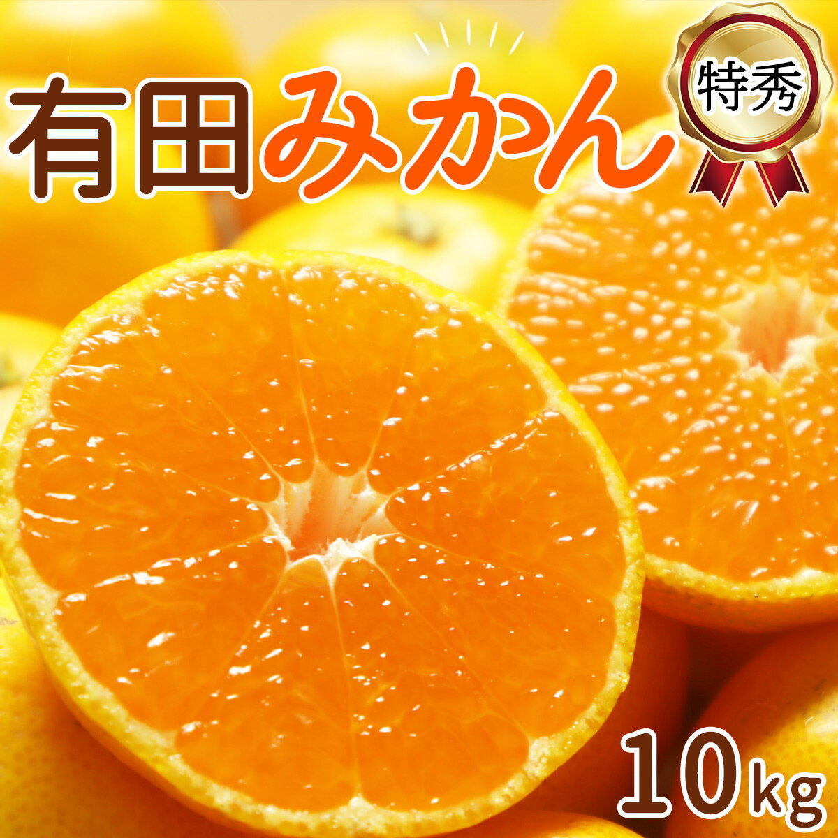 【ふるさと納税】【2025年先行予約】和歌山県産 有田みかん 10kg 特秀 【ミカン 蜜柑 柑橘 温州みかん 和歌山 有田 】