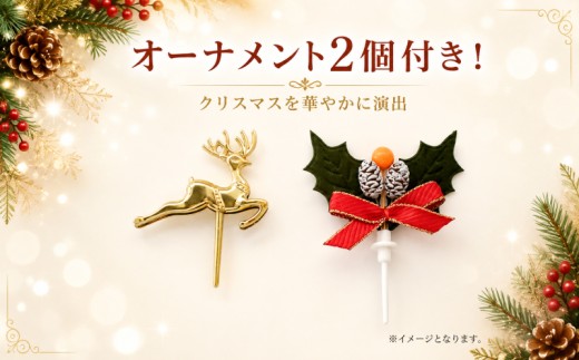 ※同梱オーナメントは2個となります