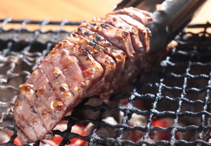 【高知県大月町産ブランド豚】 力豚 極上厚切り豚タン　500g